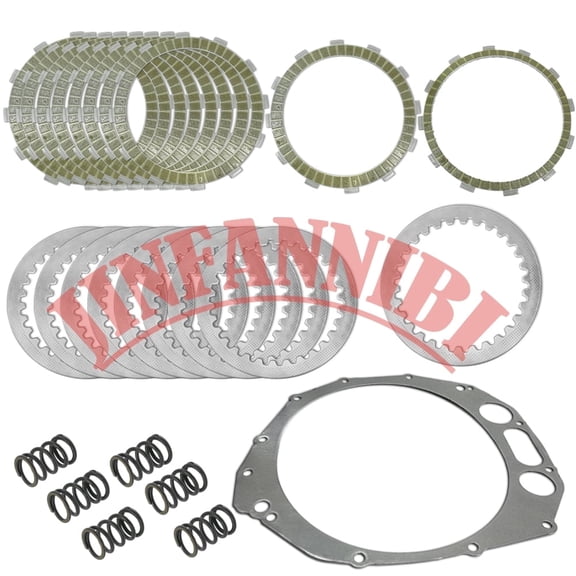 Clutch Friction Steel Plates Springs & Gasket Kit for Suzuki Hayabusa 1300 GSX1300R 1999-2007