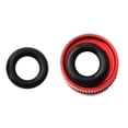 thumbnail image 3 of 2 Pairs Bike Vacuum Tire Portable Law Mouth Nut Tire Inner Tube Tire Nozzle Lock Nut Replacement Zulema Tuerca de boca de neumático de bicicleta, 3 of 8