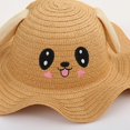 thumbnail image 4 of Sombrero de conejo con orejeras para niño y niña, gorro de salto con orejeras, sombra de verano y primavera, 2022, 4 of 4