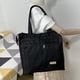 thumbnail image 4 of Bolso de hombro para mujer Bolso de compras de gran capacidad Moda para vacaciones (Negro) Ehuebsd Para Estrenar, 4 of 5