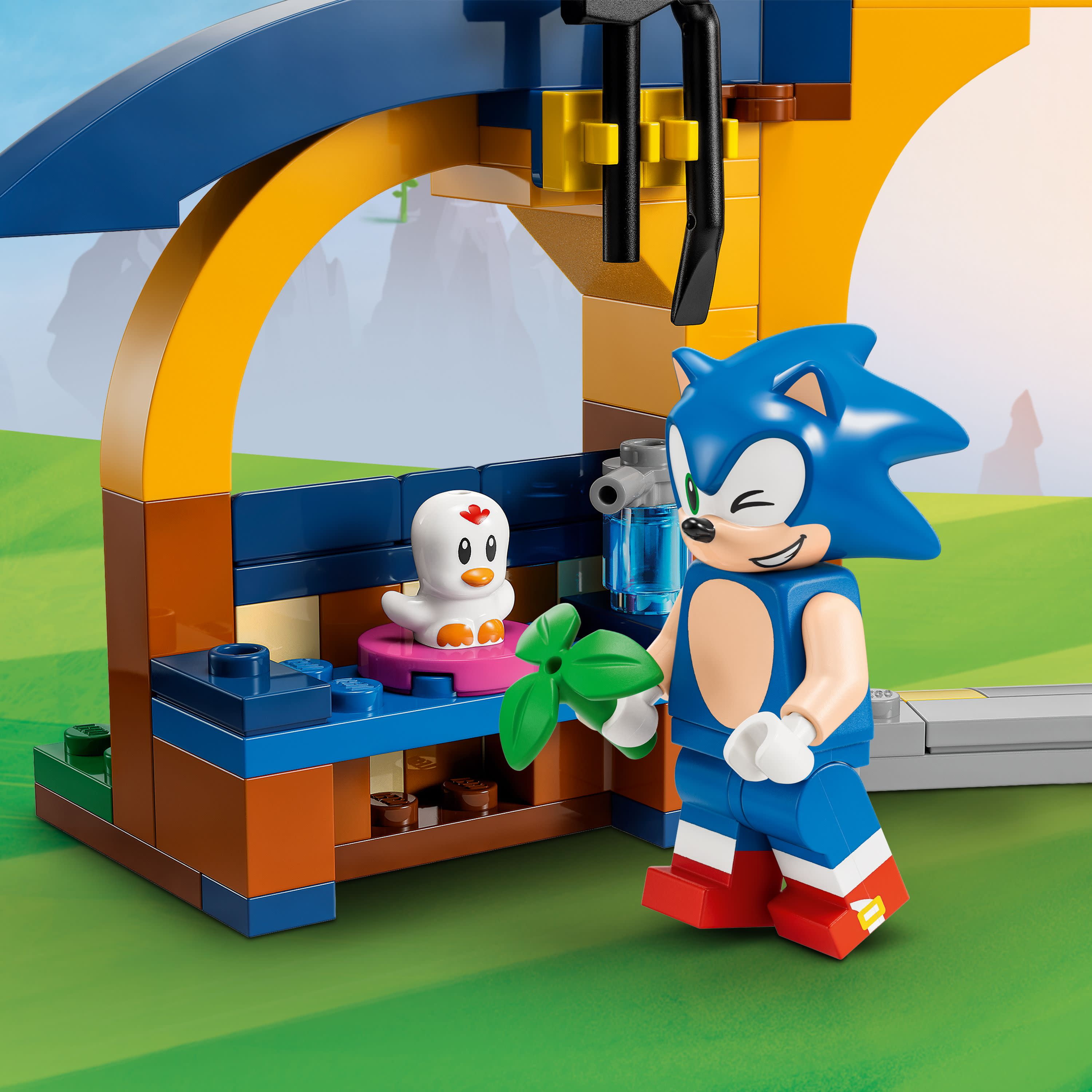 LEGO SONIC 76991 OFICINA DO TAILS E AVIAO TORNADO 042432 - LEGO SONIC 76991  OFICINA DO TAILS E AVIAO TORNADO - LEGO