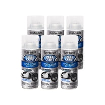 6 Pack, Clear, Rust-Oleum Automotive Peel Coat Gloss Spray Paint-297343, 10 oz