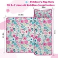 thumbnail image 5 of Pioneer Flower Floral Print Pattern Toddler Nap Mats for Kids Preschool,Sleeping Mat Bag or Kids,Toddler Sleeping Bag,Toddler Nap Mat or Daycare, 5 of 6