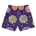 thumbnail image 7 of FORMRS Boys Swim Trunks Quick Dry Mesh Liner Boardshorts Sizes XS-XL, Candy Cosmic Swirls, 7 of 7