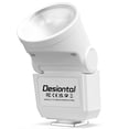 thumbnail image 2 of Desiontal F02/F03 Mini Camera Flash, GN8 Speedlight with 97 CRI, Type-C Rechargeable, 300mAh, 49g Ultra-Compact for Mirrorless Cameras, 2 of 8