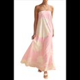thumbnail image 2 of Vestido Informal de Verano para Mujer, Estilo Tubo Y2K, con Estampado Floral, Sin Tirantes y Espalda Descubierta, para Vacaciones en la Playa. Rosa y Flores S, 2 of 8