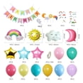 thumbnail image 1 of Birthday Decoration Balloons Sky Theme With Happy Birthday Garland, 1 of 6