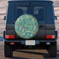 thumbnail image 5 of Kll Mushrooms And Flowers Tire Cover,Universal Wheel Tire Cover For Trailer, Rv, Suv, Truck,Camper And Many Vehicle,(15 Inch), 5 of 8
