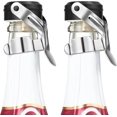 thumbnail image 1 of Stainless Steel Champagne Stoppers 2.71 x 1.93 Inch (2 Pieces), 1 of 3