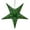 Green, variant on Solid Red 5 Pointed Paper Star Lantern with 12 Foot Power Cord Included