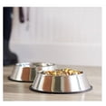 thumbnail image 3 of Stainless Steel Pet Feeder Bowl With Rubber Base (Approx. 700ML), Pet Bowl/Cats/Dogs/Parrots/Birds, Food And Water Bowls For Pets ( Pack of 1), 3 of 3