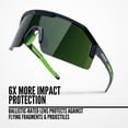 thumbnail image 2 of Gafas de seguridad Jackson Safety Maxview+ Wraparound Black, 2 of 6