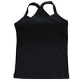thumbnail image 5 of Girls' Scoop Neck Undershirt Soft Breathable Racerback Cami Tank Top Toddler Cotton Dance Camisole Shirt for Girls, 5 of 6