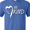 thumbnail image 4 of Inktastic Be Kind with Heart Ribbon in White Text T-Shirt, 4 of 5