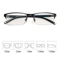 thumbnail image 5 of Anti-blue Light Eyeglass Non-prescription Flat Lens Thin Metal Frame GlassesBlack0Anti-blue Light, 5 of 5