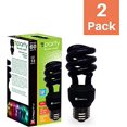thumbnail image 3 of Xtricity T2 Spiral CFL Black Color Light Bulb, 13W (60W Eqv), E26 Base, 120V (2 Pack), 3 of 6