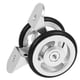thumbnail image 3 of 2x bicicleta plegable fácil rueda Ycle guardabarros Ing doble rueda rueda para plegable Silv, 3 of 5