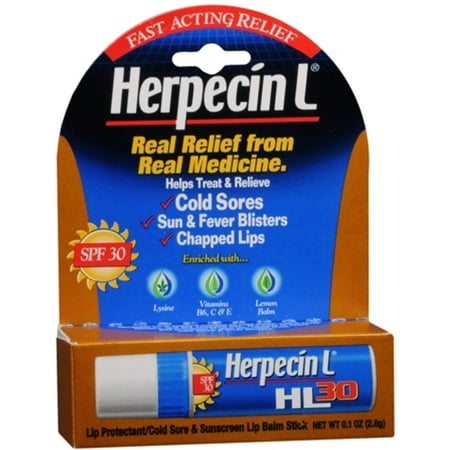 Herpecin L Lip Protectant SPF 30 0.10 oz (Pack of 3)