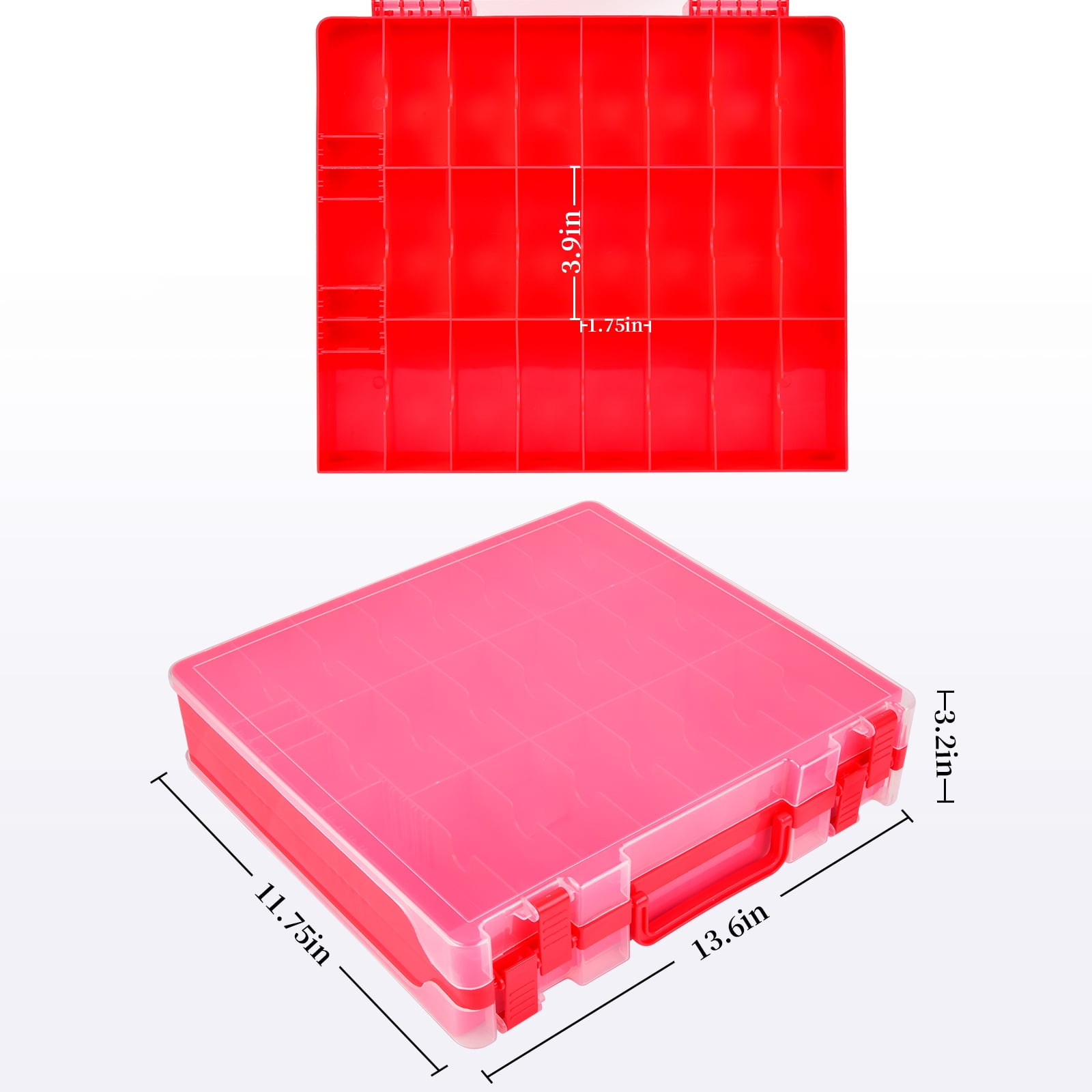 Fullcase Toys Car Organizer Storage Container, Double Sided