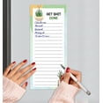 thumbnail image 6 of Inkdotpot Pack of 3 Magnetic Fridge To-Do List Notepads- Magnetic Memo Pads For Refrigerator-(50 Sheets Each)-1R, 6 of 7