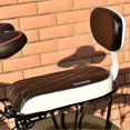thumbnail image 4 of Bicycle Rear Seat With Back Rest, Soft Cushion For Children Carrier, Mountain Bike Pu Leather Pad, 4 of 4