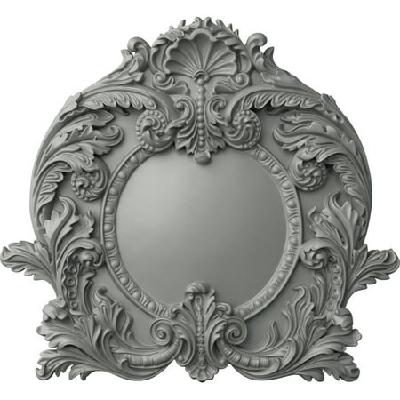 Ekena Millwork 21 5/8"W x 19 3/4"H x 2 3/8"P Modena Large Center Onlay