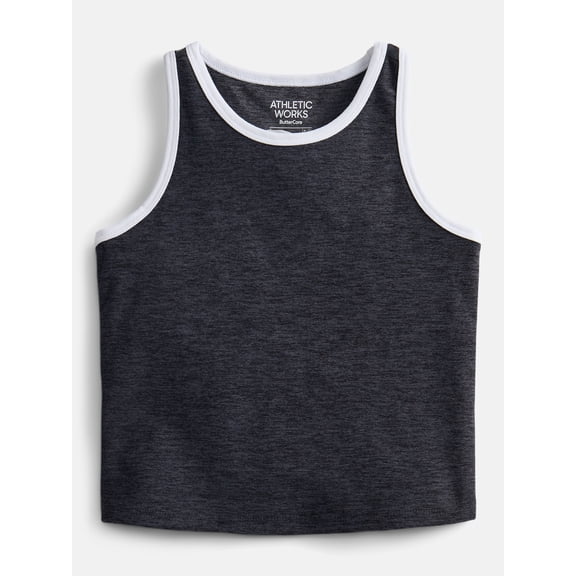 Athletic Works Girls ButterCore Tank Top, Sizes 4-18
