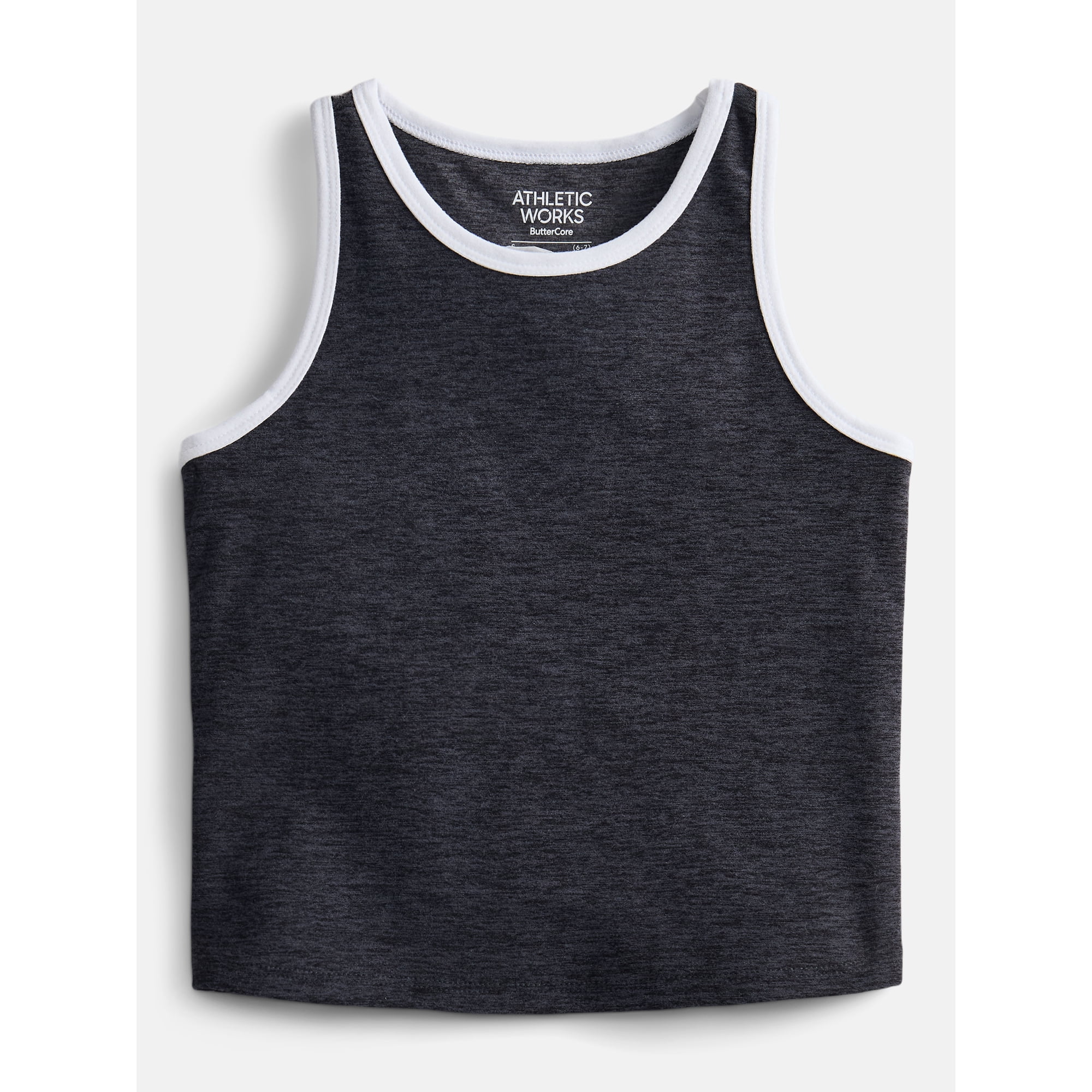 Athletic Works Girls ButterCore Tank Top, Sizes 4-18