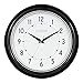 thumbnail image 3 of Lacrosse 404-3624B Horloge Murale à Quartz Rétro de 9,5 Pouces&44; Noir, 3 of 4