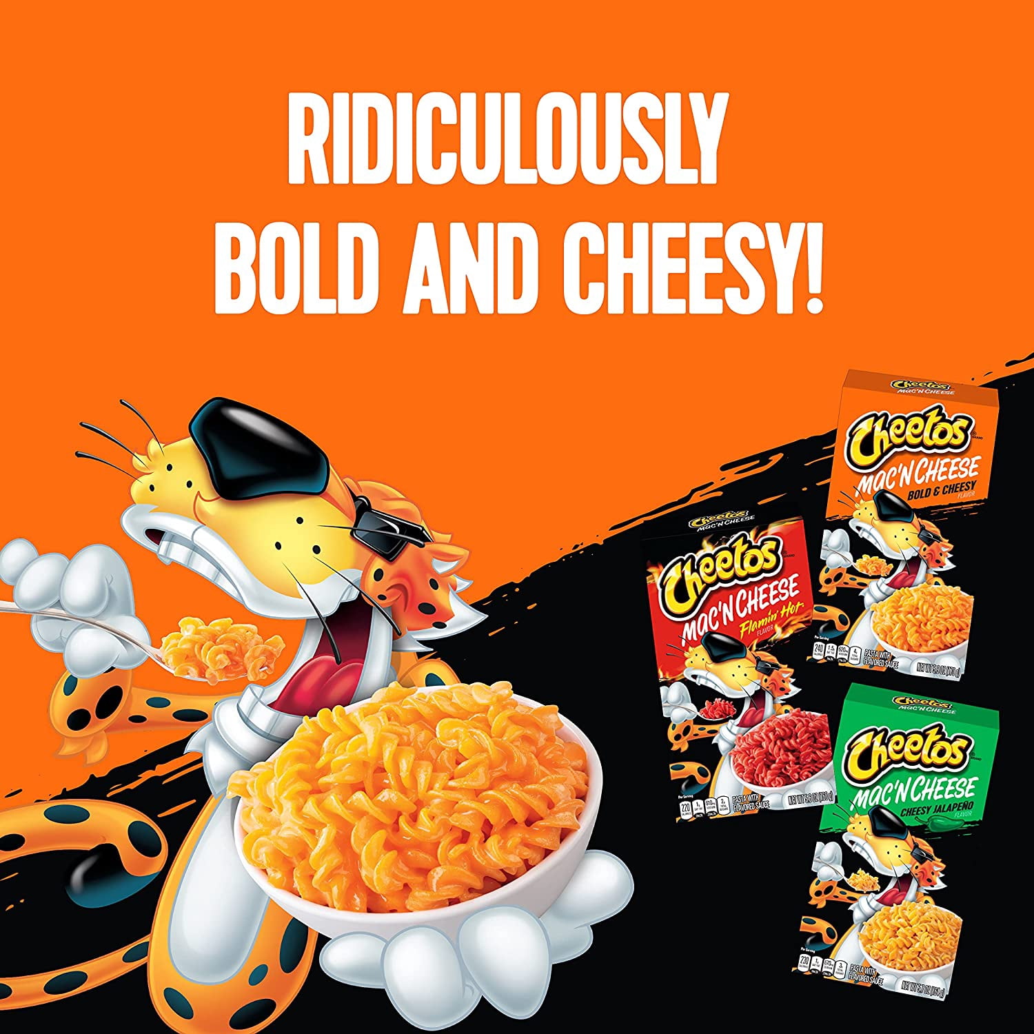 Cheetos Mac 'N Cheese, Flamin' Hot Flavor, 2.11 oz Cups, 12 Count