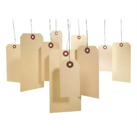 UPC: 0015965116024 | Maco Manila Shipping Tags With Wire  #2  3 1/4  x 1 5/8   Buff  Box Of 1 000