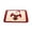 Santa with Chocolate Bar, variant on QISIWOLE Festive Christmas Bath Mat, 23.62 x 15.75 Inch Plush Faux Wool, Soft Absorbent Non Slip Floor Cover for Bathroom Doorway Kitchen Sink, Santa and Elves Celebration