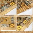 thumbnail image 6 of 2025 Halloween Pirate Costume Accessories Set for Women, Pirate Hat, Head Scarf, Sash, Belt, Dress Accessories Gold+corset, 6 of 7