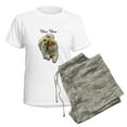 thumbnail image 5 of CafePress - Chow Chow Dog Women's Light Pajamas - Women's Short Sleeve Print T-Shirt and Pants Light Cotton Pajama Set, 5 of 7