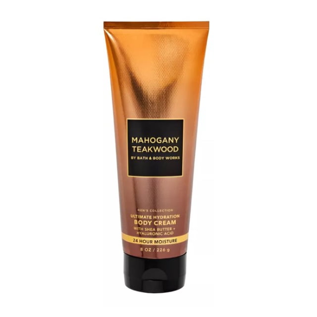 Crema Para Hombre Bath and Body Works Fragancia Mahogany Teakwood