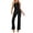 #441-Black, variant on Women's One-Shoulder Asymmetric Jumpsuit, Sleeveless with Zipper and Tie Details, Solid Color Fashion for Party and Daily Wear