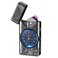 thumbnail image 1 of Rechargeable Watch Lighter For Men Dual Arc Striking Embossed-Eagle Design Ideal Holiday Present, 1 of 5