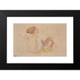 thumbnail image 2 of Charles Demuth 14x11 Black Modern Framed Museum Art Print Titled - Woman with Child in Red Suit (ca. 1916), 2 of 5