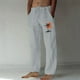 thumbnail image 1 of Pantalones largos para hombre, moda, estampados, casuales, cintura elástica con bolsillo, pantalones deportivos, pantalones de poliéster para hombre., 1 of 4