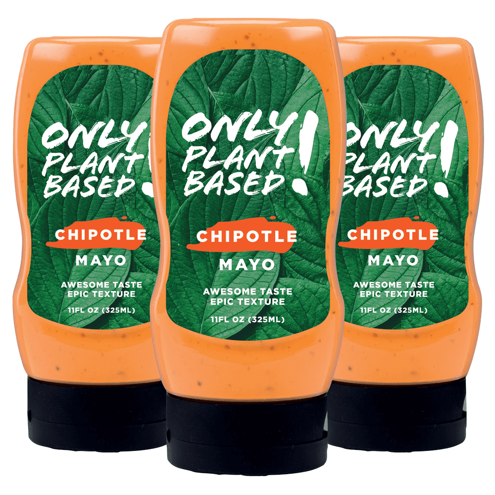 Only Plant Based Vegan Chipotle Mayonnaise, Squeeze Bottle, 11 Fl Oz