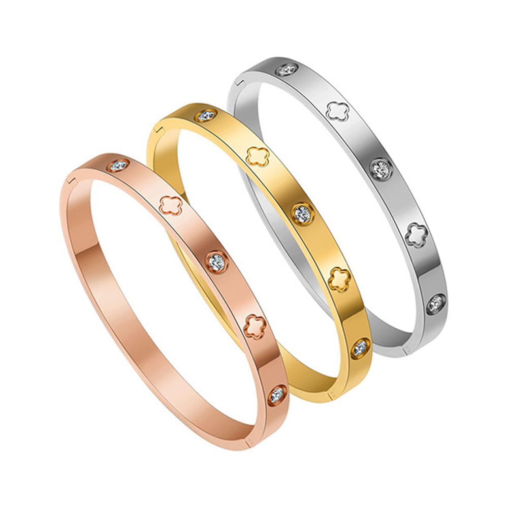 Bracelets for women - Gold Plated Bangles Bracelet for Women