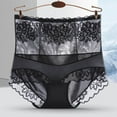 thumbnail image 6 of Velaura Women Lace Sexy Panties Underwear G String Thongs Lingerie For Women Bikini Brief Underwear Panties For Women Womens Fitness Underwear Lane 22 24 Pants Women's Exotic Underwear G String Thongs, 6 of 6