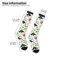 thumbnail image 5 of Bingfone Compression Socks For Women And Men Long Socks For Running Athletic Cycling Nurse-Cute Dinosaurs, 5 of 9
