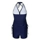 thumbnail image 4 of WILLBEST Traje de Baño de Dos Piezas Para Mujer, Traje de Baño Playero de Dos Piezas Con Cordón y Volantes Para Verano Al Aire Libre y Relajación., 4 of 4