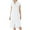 White, variant on Busydd Summer Dresses for Women 2025 Trendy Solid Color Button Cotton Linen Dress Lapel Sleeveless Midi Dresses for Women Loose Comfy Casual Sundresses for Women with Pockets Wine M