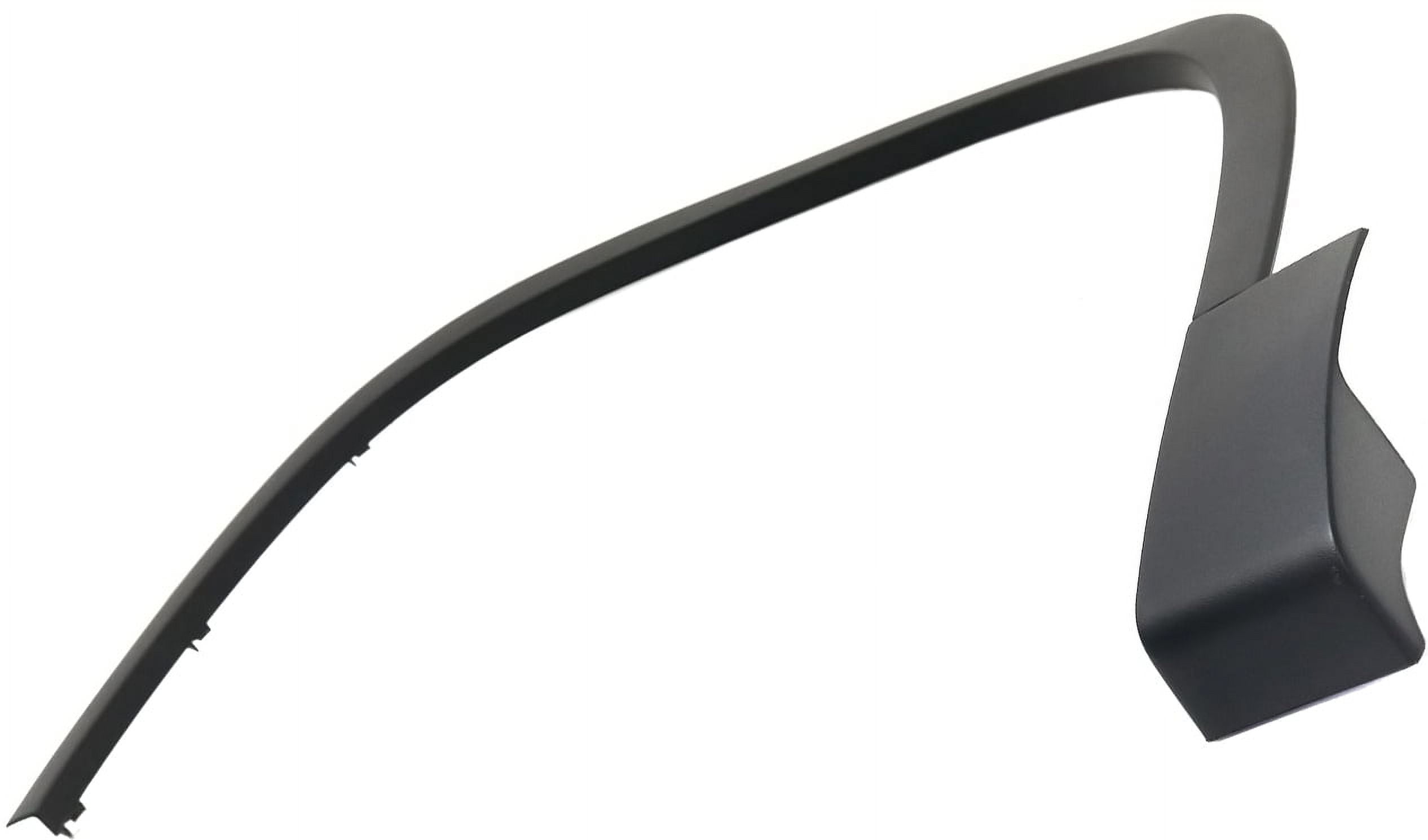 Fender Trim Compatible with 2012-2017 Volkswagen Tiguan 2018 Limited Front, Left Driver Textured Black