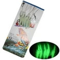 thumbnail image 1 of 5PCS/Set Luminous Shrimp hook Fishing Lure Single Hook Tack Bait Jigs Hook soft lure Fake Soft Lure Fishing Hooks, 1 of 6