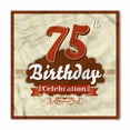 thumbnail image 1 of 75th Birthday Bandana, Birthday Age Number, Unisex Head and Neck Tie, by Ambesonne, 1 of 2