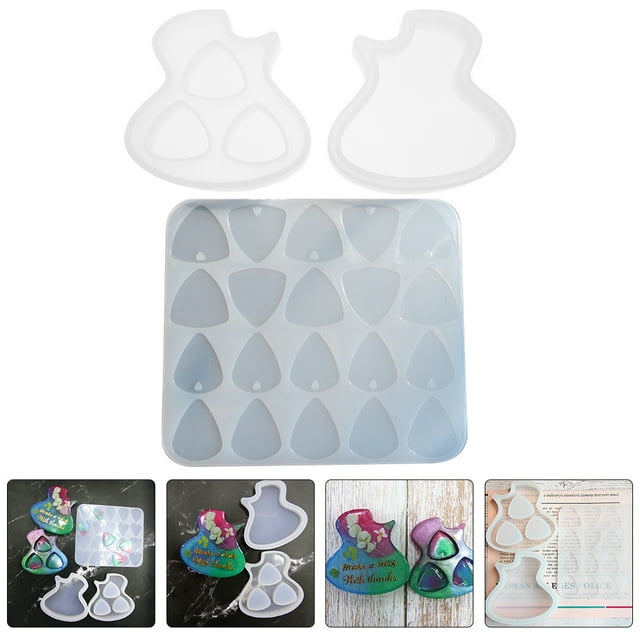 ELAYARD 1Jgo De Silicona Para Cajas De Púas Guitarra Resistente Y Antidesgarro