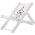 thumbnail image 1 of Miniature Beach Chair Folding Chair Decor Nautical Style Beach Chair Prop Photo Prop, 1 of 9